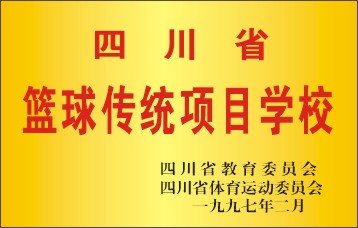 四川省傳統(tǒng)籃球學校